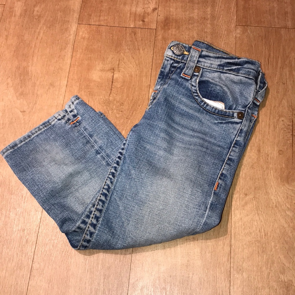True Religion Kids Cropped Jeans